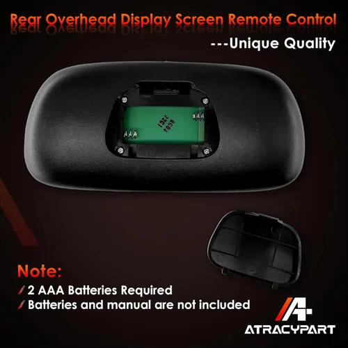 Miniatura 4 de Control remoto de entretenimiento DVD Control de pantalla trasera Reemplazo para Chevy Silverado 1500/2500HD/3500HD, GMC Sierra Yukon, Cadillac