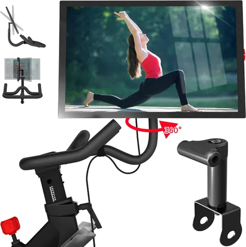 Soporte giratorio compatible con Peloton Bike OG, pivote para entrenamiento fuera de bicicleta, adaptador giratorio de movimiento de 360°, accesorio