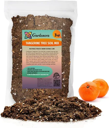 Miniatura 22 de Gardenera 's Premium Kumquat Soil Mix - Suelo para macetas de drenaje rápido para cultivar y trasplantar cítricos Japonica - 1 cuarto de galón