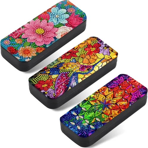 Miniatura 33 de Kits de Arte de Diamante Leatrice para Adultos, Pequeño Kit de Pintura de Diamantes, Arte de Gemas, Pintura por Diamantes, Puntos de Diamantes, Bird