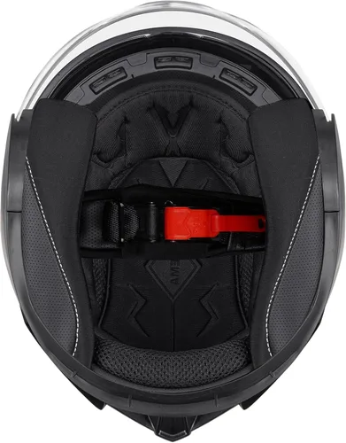Miniatura 6 de YEMA Casco de motocicleta de cara abierta 3/4 aprobado por DOT, doble visera, hebilla de liberación rápida, cascos de motocicleta para adultos