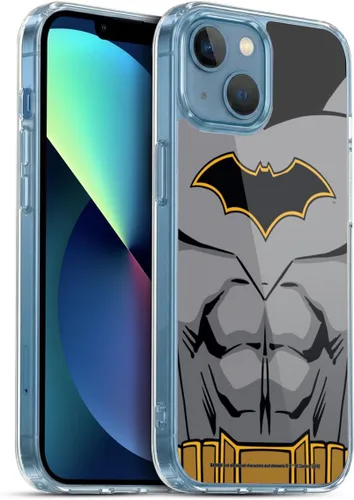 Miniatura 80 de Head Case Designs Funda de gel con licencia oficial de Batman DC Comics Bat Signal Logos [protección de grado militar] compatible con Apple iPhone 7