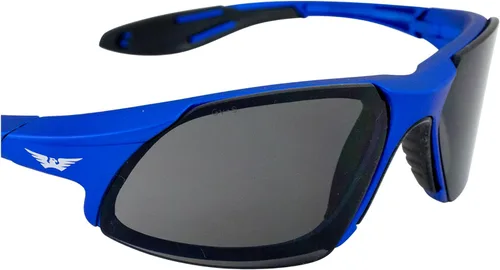 Miniatura 6 de Global Vision Gafas de seguridad Marco azul/ lentes ahumados