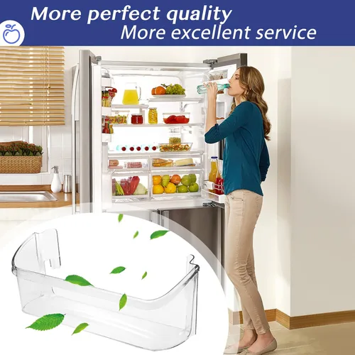 Miniatura 6 de UPGRADE 240323002 Compartimento para puerta de refrigerador Compatible con Frigidaire FGHS2631PF4A, FGHS2655PF5A, Reemplaza 240323006 240323009