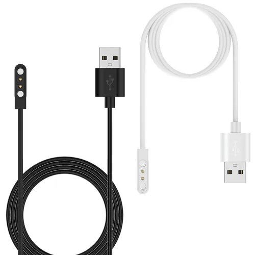 Miniatura 8 de RuenTech Compatible con cargador de reloj inteligente Kuizil T70/WeurGhy T70/Csasan T70, cable de carga de repuesto de 3.3 pies, cargador magnético
