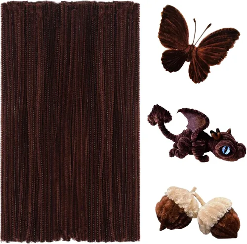 Miniatura 9 de 180 piezas de limpiadores de tuberías de chenilla, limpiadores de tuberías negros, limpiador de tuberías de 11.8 pulgadas para rizos de cabello