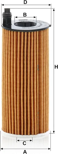 Miniatura 3 de Mann-Filter HU 6014/1 Z Filtro de aceite