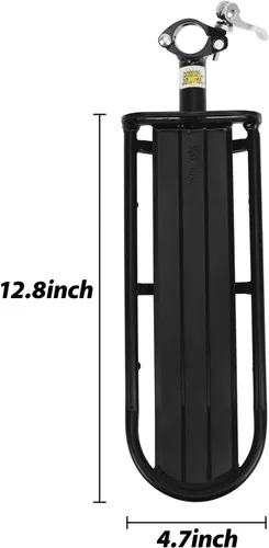 Miniatura 6 de Portaequipajes retráctil para bicicleta, soporte de carga ajustable de aleación de aluminio para bicicleta trasera, de liberación rápida, soporte