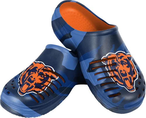 Miniatura 109 de FOCO - Sandalias de agua de jardín con logotipo de equipo de la NFL, para hombre, pantuflas, zuecos