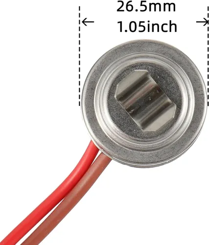 Miniatura 4 de BOJACK 4387503 Reemplazo del termostato bimetálico de descongelación para refrigeradores Whirlpool y Kenmore - Reemplaza WP4387503 343917 61002113