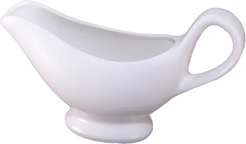 Salsa, bote de salsa de 9.4 onzas, cuenco de salsa de 9.5 fl oz, plato de cerámica para servir, dispensador blanco (9.4 onzas)