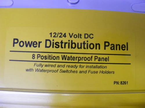 Miniatura 4 de Blue Sea Systems 8261 Contura Panel Resistente al Agua 12V DC - 8 Posiciones