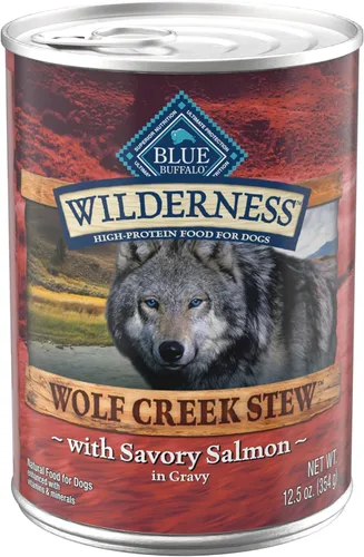Miniatura 12 de Blue Buffalo Wilderness Wolf Creek - Estofado de carne de res abundante en salsa con alto contenido de proteínas y sin granos, lata de 12.5 onzas, 3