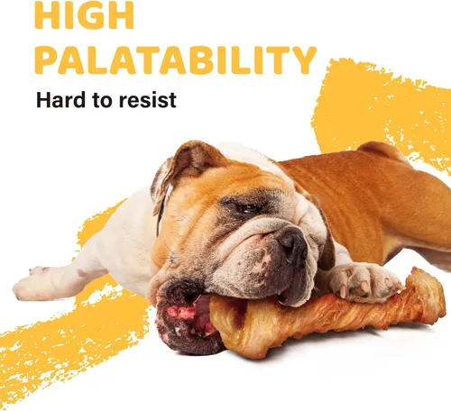 Miniatura 4 de iPaw - Tendón de pavo para perros, paquete de 10 piezas, ingredientes de EE. UU., hipoalergénico, natural al 100%, apto para consumo humano
