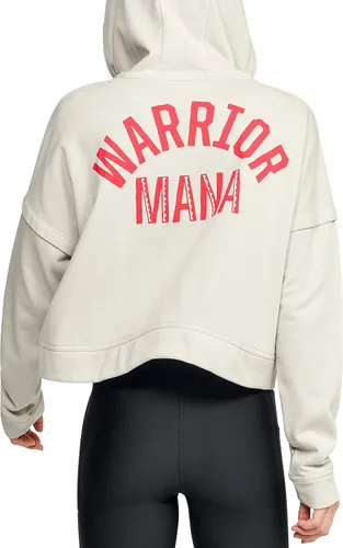 Miniatura 4 de Under Armour Project Rock Warrior Mana Terry - Sudadera con capucha para mujer