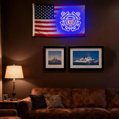 Miniatura 6 de Letreros de neón de temática militar para decoración de pared para hombre, cueva, dormitorio, bar, arte de regalo con temática del ejército