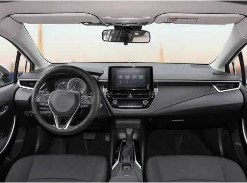 Miniatura 3 de Funda de volante GIANT PANDA para Toyota, funda de volante para auto Toyota Highlander Rav4 Corolla Camry - Negro sólido