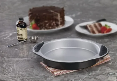 Miniatura 2 de Cuisinart Easy Grip Bakeware - Molde redondo para pasteles de 9 pulgadas