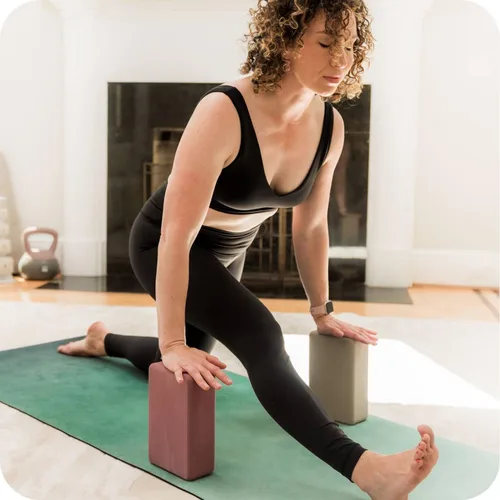 Miniatura 6 de WeGym Esterilla de yoga, esterilla de ejercicios de 4 mm acolchada para yoga, pilates, entrenamientos en casa - Esterilla de yoga de ante de Jade