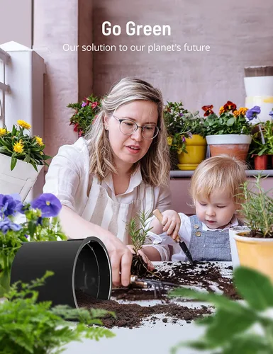 Miniatura 8 de Paris Rhône Compostador de cocina inteligente para residuos, contenedor eléctrico de compost de cocina, respetuoso con el medio ambiente