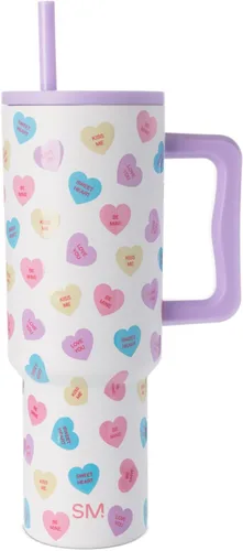 Miniatura 87 de Simple Modern Vaso Trek de 40 oz con Asa y Tapa con Pajilla Vaso de Viaje Aislado de Acero Inoxidable Apto para Portavasos Slumberland