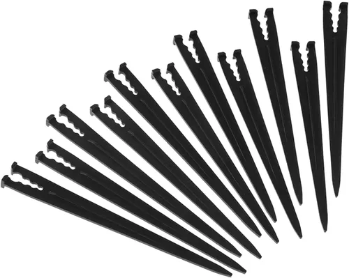 Aifeier ET 20 estacas de riego por goteo universales para tubos de goteo de 1/8"-1/4" para riego, invernadero, jardín, cultivo hidropónico