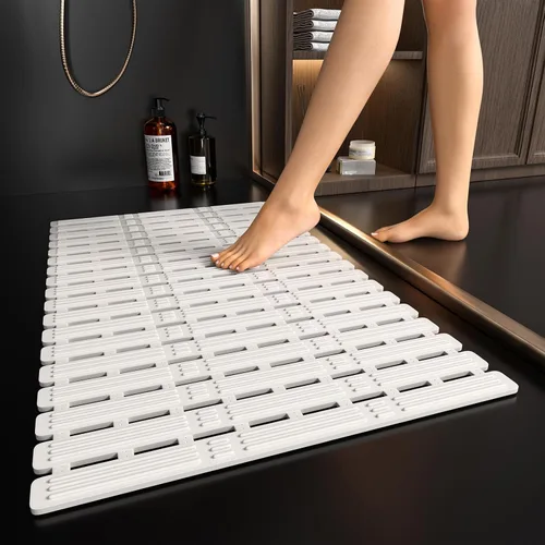 Miniatura 21 de XIYUNTE Alfombrilla de Ducha Antideslizante Antimoho para Personas Mayores - Alfombra de Baño de 68x40cm Alfombrillas de Ducha Antideslizantes