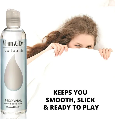 Miniatura 3 de Adam and Eve - Lubricante a base de agua de alta calidad, lubricantes personales para privacidad y juguetes, grueso, no pegajoso, no mancha, fórmula