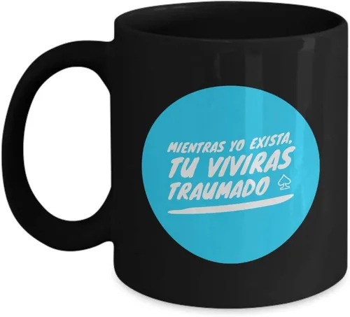Taza de Cafe Viviras Vaso, taza café divertidas, tazas personalizadas, taza de café inspiradoras, taza con mensajes positivos., 11onza