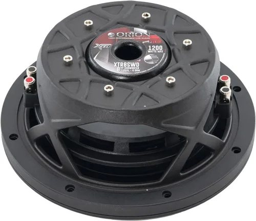 Miniatura 4 de Orion Serie XTR XTR8SWD2 Free Air Subwoofer de Montaje Superficial Delgado para Coche de 8”, 1200W de Potencia Máxima, 300W RMS, Dual 2 Ohm, Cono