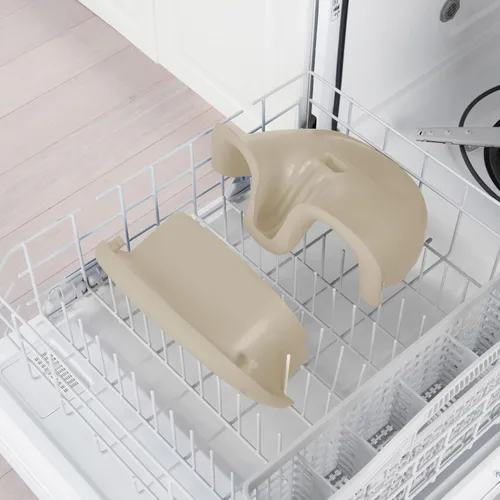 Miniatura 13 de Ingenuity Asiento base para bebé 2-en-1 con bandeja auto-guardable para alimentación y piso - Cashmere