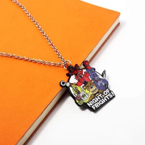 Miniatura 4 de FNAF - Insignia de guardia de seguridad Pin de guardia nocturno de Freddy Fazbear Regalos de disfraz de la FNAF para niños, hombres, mujeres