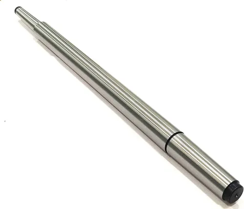 Miniatura 3 de Mandril de barra de prueba de alineación de torno de acero de precisión ayuda a alinear el cabezal y el contrapunto (extremo doble MT2 y MT3