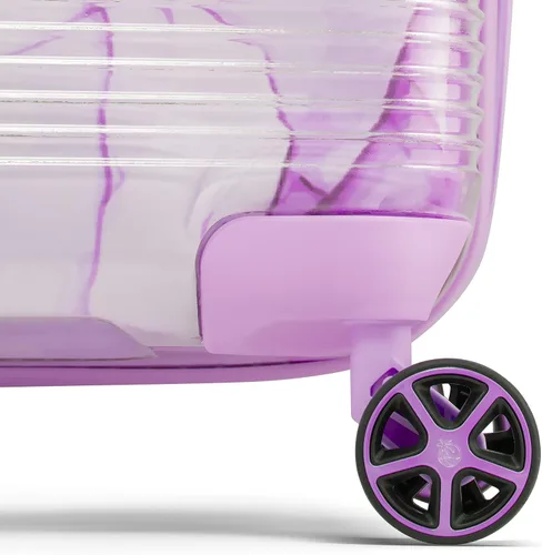 Miniatura 8 de Vacay Spotlight Clear Collections - Equipaje de rueda giratoria extensible y duro juego de 2 piezas 2028 campos de lavanda 2-Piece Set 2028
