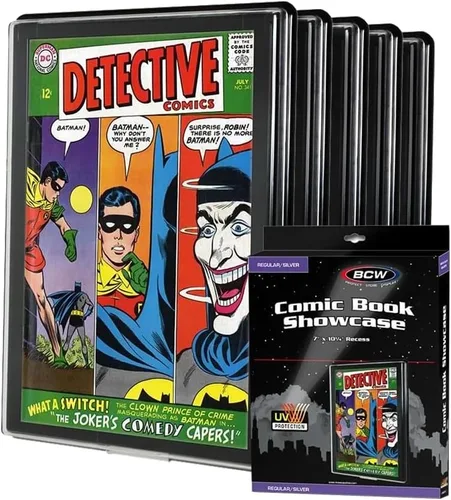 Miniatura 8 de BCW Marco de cómics con protección UV, edad moderna/actual, marco de exhibición de cómics, vitrina de cómics, portarretratos para cómics