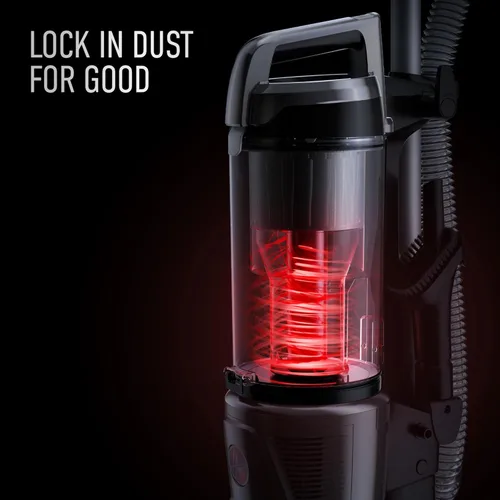 Miniatura 4 de Aspiradora Hoover WindTunnel sin bolsa con protección contra enredos, aspiradora vertical con cable, filtración HEPA, anti-enredos de cabello, luces