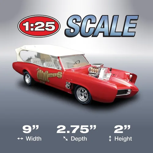 Miniatura 4 de MPC Monkeemobile - Kit de modelo de coche de TV a escala 1:25