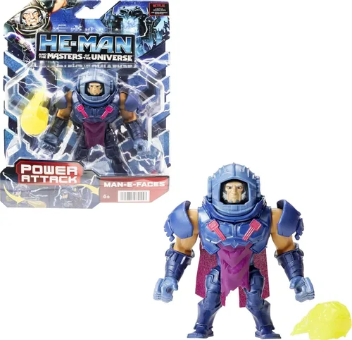 Miniatura 10 de Masters of the Universe y figuras de acción de He-Man Motu, figura de acción Trap Jaw basada en la serie animada para contar historias, personajes