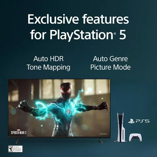 Miniatura 6 de Sony BRAVIA 2 II - Smart TV LED 4K Ultra HD de 43 pulgadas con Google TV y características exclusivas para PlayStation®5 (K-43S20M2), modelo 2025