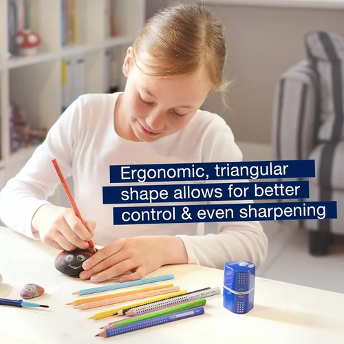 Miniatura 4 de Faber-Castell GRIP Trio Sacapuntas de agarre