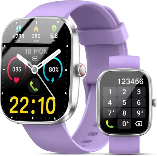 Reloj inteligente para hombres y mujeres (responder/hacer llamadas), nuevo 2025 reloj inteligente HD de 1.91", reloj de fitness con más de 120 modos