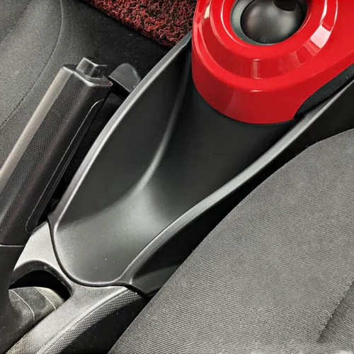 Miniatura 5 de Reposabrazos de plástico ABS Consola central Freno de mano Caja de almacenamiento Guante Teléfono Bandeja Organizadores para Mercedes Benz Smart 453