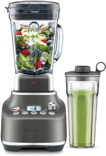 Miniatura 7 de Breville BBL920BST Super Q Licuadora de Grado Comercial para el Hogar, Acero Inoxidable Negro