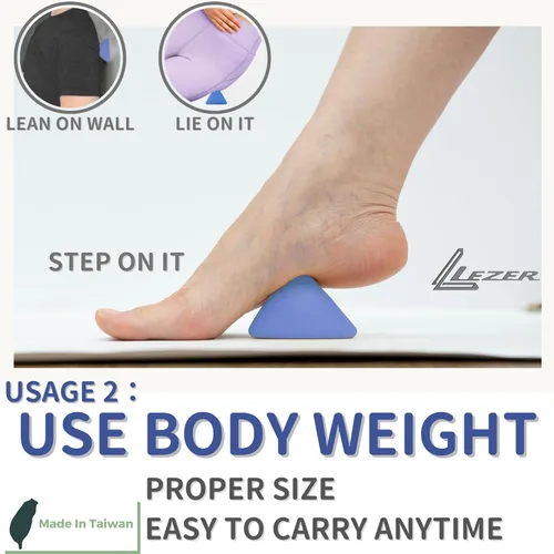 Miniatura 4 de LEZER Punto de masaje gatillo, bola de masaje manual, herramienta de alivio de nudos musculares, liberación miofascial, terapia física, masaje