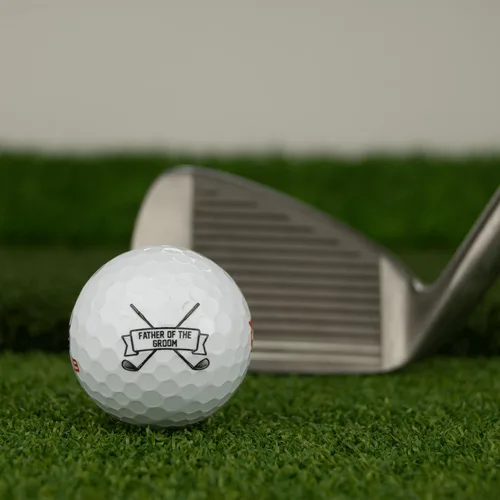 Miniatura 9 de Regalo de boda del padre del novio, funda de 3 pelotas de golf Wilson Staff Elite