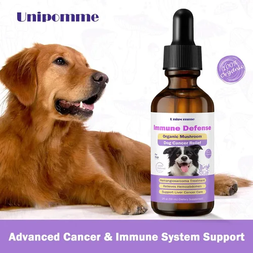 Miniatura 8 de Suplementos para el cáncer de perro – Pet Critical Guard – Defensa inmunológico, salud celular, antioxidantes con hongo cola de pavo – Suplemento