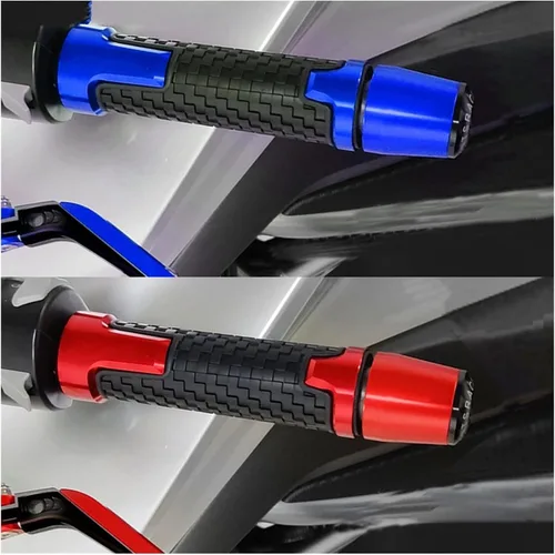 Miniatura 4 de Perillas para manillar de motocicleta y motocicleta, agarres de mano, tapacubos para Yamaha FZ150I FZ 150I 2013-2021 2020 2019 2018 2017 2016 2015
