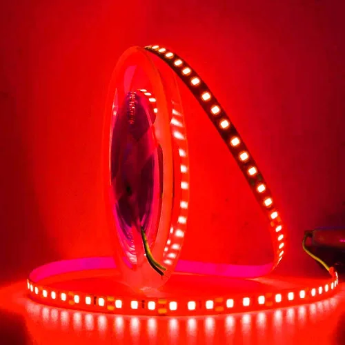 Miniatura 2 de SUYOOULIN Tira de luces LED, tira LED SMD 2835, DC12V 1200LEDs 16.4 pies, 26000 lm, tiras de luz LED de alta densidad, impermeables, IP65, 3 veces