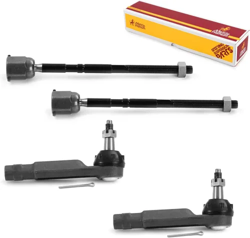 Miniatura 131 de Metrix Premium Chassis Parts - Juego de 4 barras de acoplamiento interior y exterior para Audi A3 15-16, Seat Leon 06-20 (México), 09-17 Volkswagen