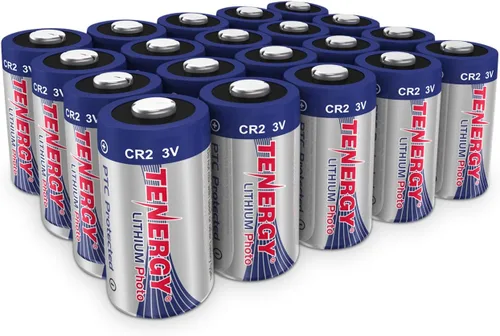 Miniatura 7 de Tenergy CR2 - Batería de litio de 3 V, no recargable, protegida por PTC, baterías CR2 de alto rendimiento para linterna, cámaras digitales, 50 Pcs